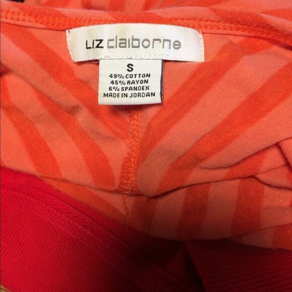 Orange stripe shirt Liz Claiborne - Picture 3 of 3